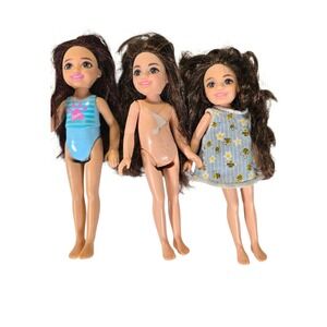 Lot Of Mattel Barbie Children Chelsea Doll Kids Children Little Sister